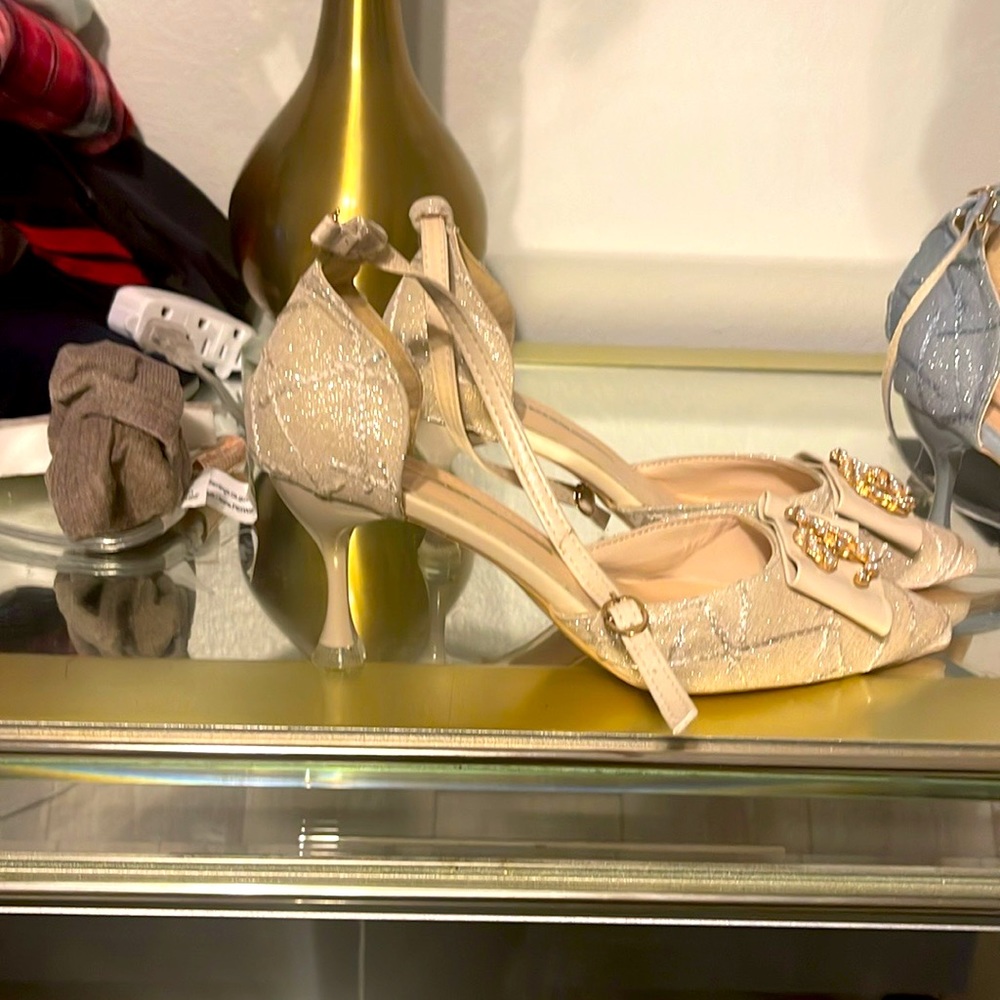 2 pair beautiful shoes